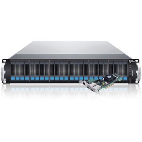 EliteSTOR ES224X6+BHP 2U 24 Bay 6G SAS Expander SAS/SATA RAID Storage w/ Redundant PS w/ ARC-1883X