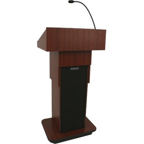 AmpliVox Executive Adjustable Column Lectern