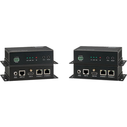 KanexPro 4K HDBaseT 100 Meter HDMI Extender w/ 2-Port Ethernet Switch