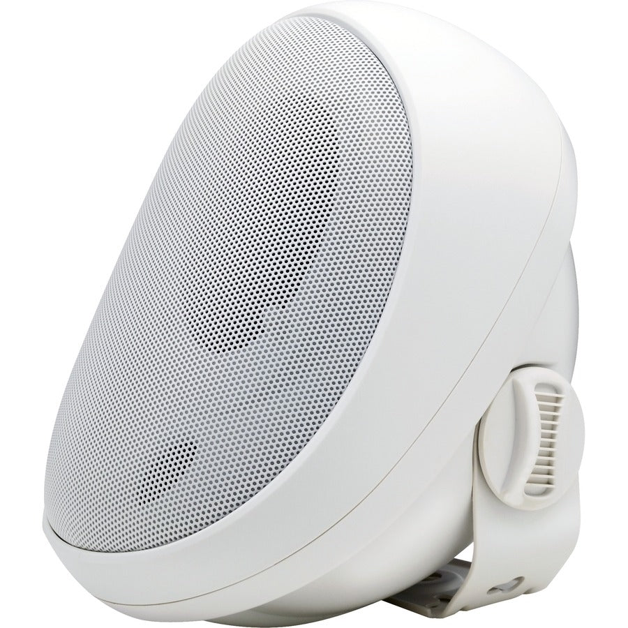 Speco Elite SP4AWETW Indoor/Outdoor Surface Mount Swivel Mount Speaker - 25 W RMS - White