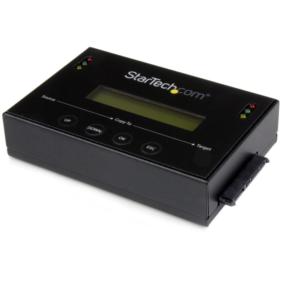 StarTech.com 1:1 Standalone Hard Drive Duplicator with Disk Image Library Manager for Backup & Restore HDD/SSD Cloner