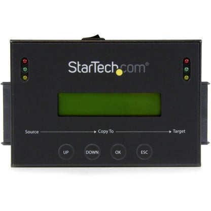 StarTech.com 1:1 Standalone Hard Drive Duplicator with Disk Image Library Manager for Backup & Restore HDD/SSD Cloner