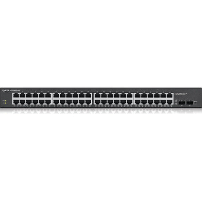 ZyXEL GS1900-48 L2 Web Managed 48-Port GbE Rackmount Switch with 2 SFP Total 50-Ports