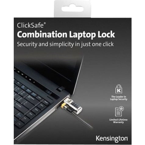 Lenovo Kensington ClickSafe Combination Laptop Lock