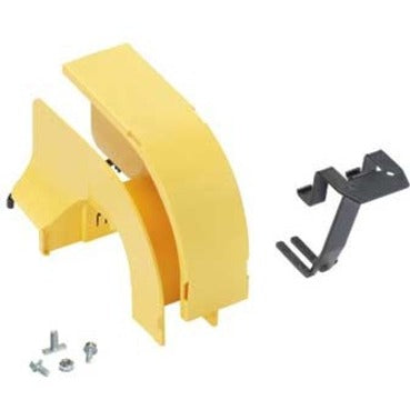 Panduit FiberRunner&reg; Spill-Over Fitting 2x2 Yellow