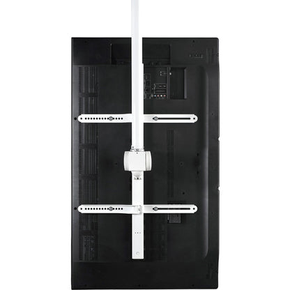Atdec ceiling mount for large display long pole - Loads up to 143lb - White - Universal VESA up to 800x500