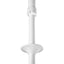 Atdec ceiling mount for large display long pole - Loads up to 143lb - White - Universal VESA up to 800x500