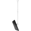 Atdec ceiling mount for large display long pole - Loads up to 143lb - White - Universal VESA up to 800x500