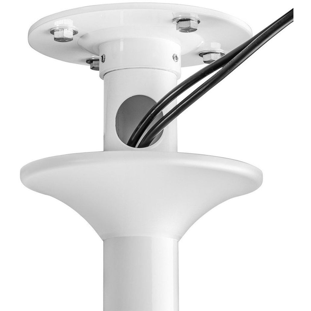 Atdec ceiling mount for large display long pole - Loads up to 143lb - White - Universal VESA up to 800x500