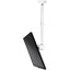 Atdec ceiling mount for large display short pole - Loads up to 143lb - White - Universal VESA up to 800x500