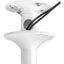 Atdec ceiling mount for large display short pole - Loads up to 143lb - White - Universal VESA up to 800x500