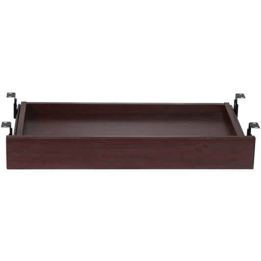 Lorell Mahogany Laminate Universal Center Drawer
