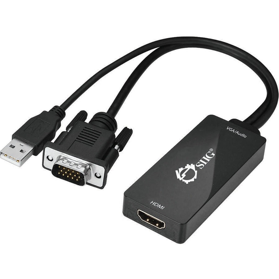 PORTABLE VGA AND USB AUDIO TO  