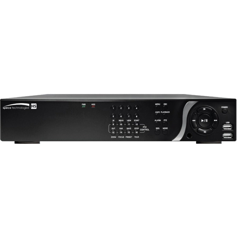 Speco HS Hybrid Digital Video Recorder with Looping Outputs and Real-Time Recording - 6 TB HDD