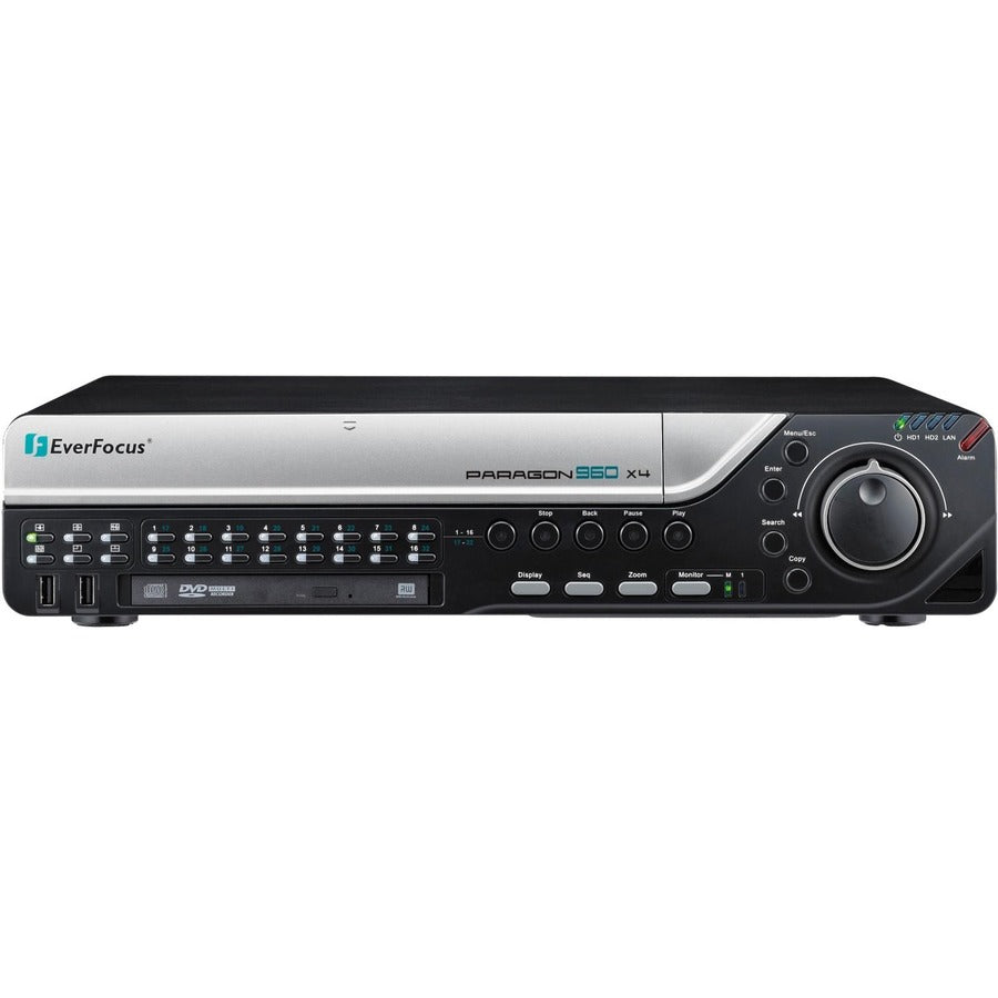 EverFocus 32 Channel Real - Time WD1/960H DVR - 8 TB HDD