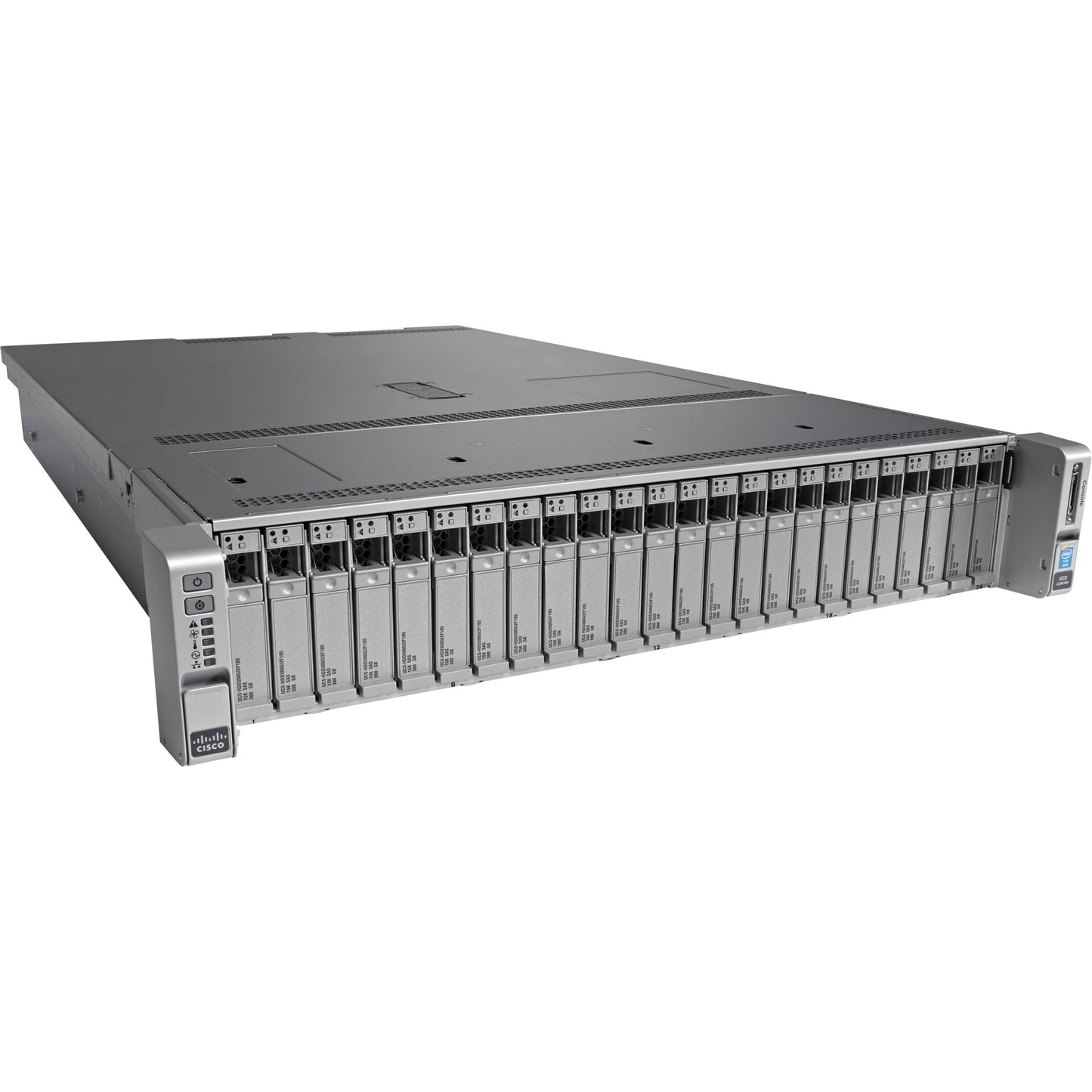 Cisco C240 M4 2U Rack Server - 2 x Intel Xeon E5-2650 v3 2.30 GHz - 128 GB RAM - 12Gb/s SAS Serial ATA Controller