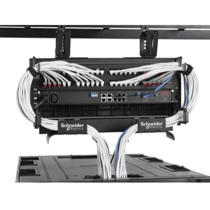 APC by Schneider Electric Overhead Zone Cabling 4U 19 in (482 mm)W Patch Frame
