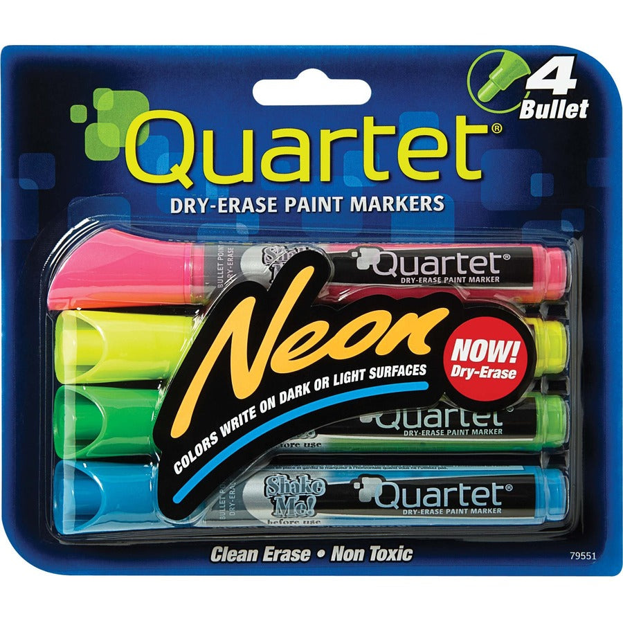 Quartet Neon Dry-Erase Markers