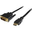 StarTech.com 0.5m HDMI to DVI-D Cable - M/M