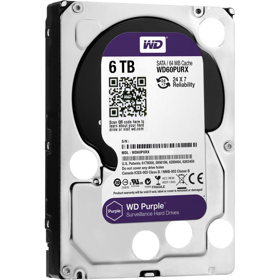 6TB PURPLE 6G SATA 3.5         