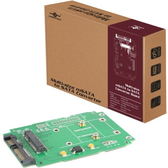 Vantec Multi-size mSATA to SATA Converter Board