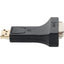 5PK DisplayPort 1.2 Male to DVI-I (29 pin) Female Black Adapters Which Requires DP++ For Resolution Up to 2560x1600 (WQXGA)