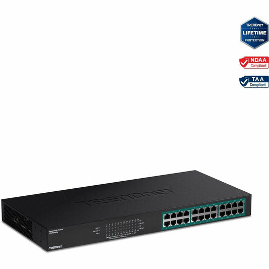 24PORT GIGABIT POE W/SWITCH    