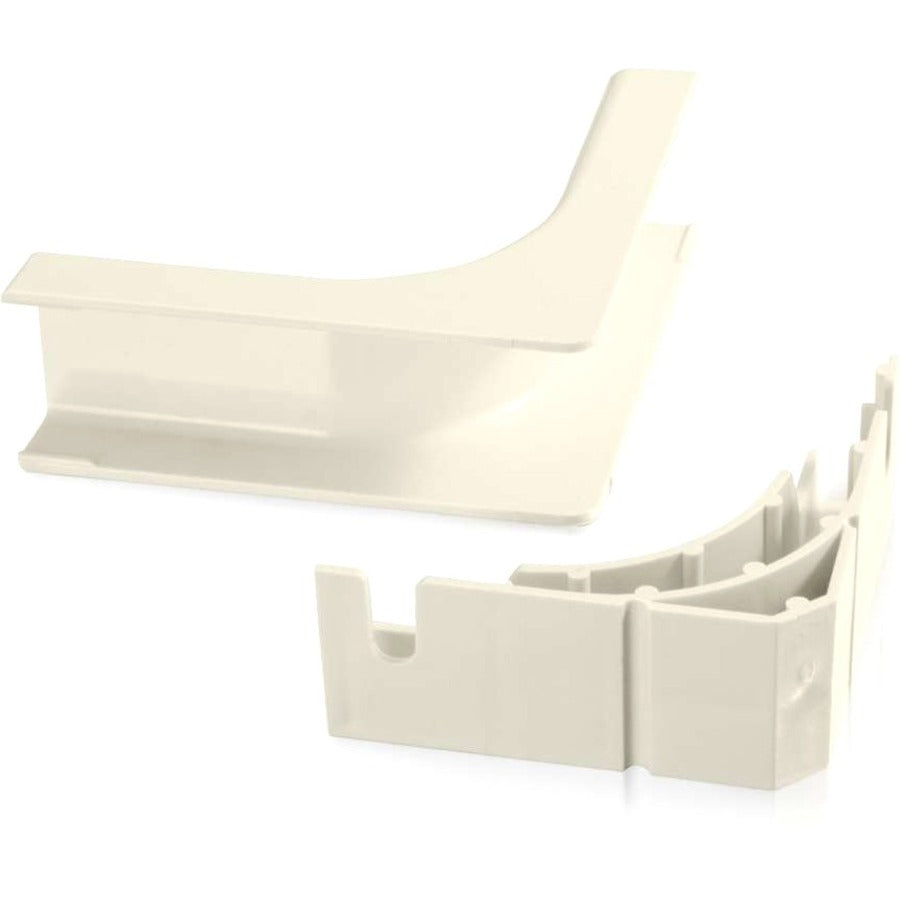 C2G Wiremold Uniduct 2800 Bend Radius Compliant Internal Elbow - Ivory