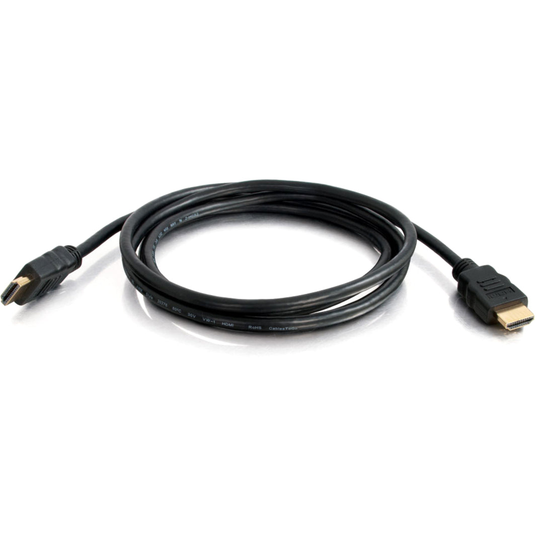 C2G 2ft 4K HDMI Cable with Ethernet - High Speed HDMI Cable - M/M