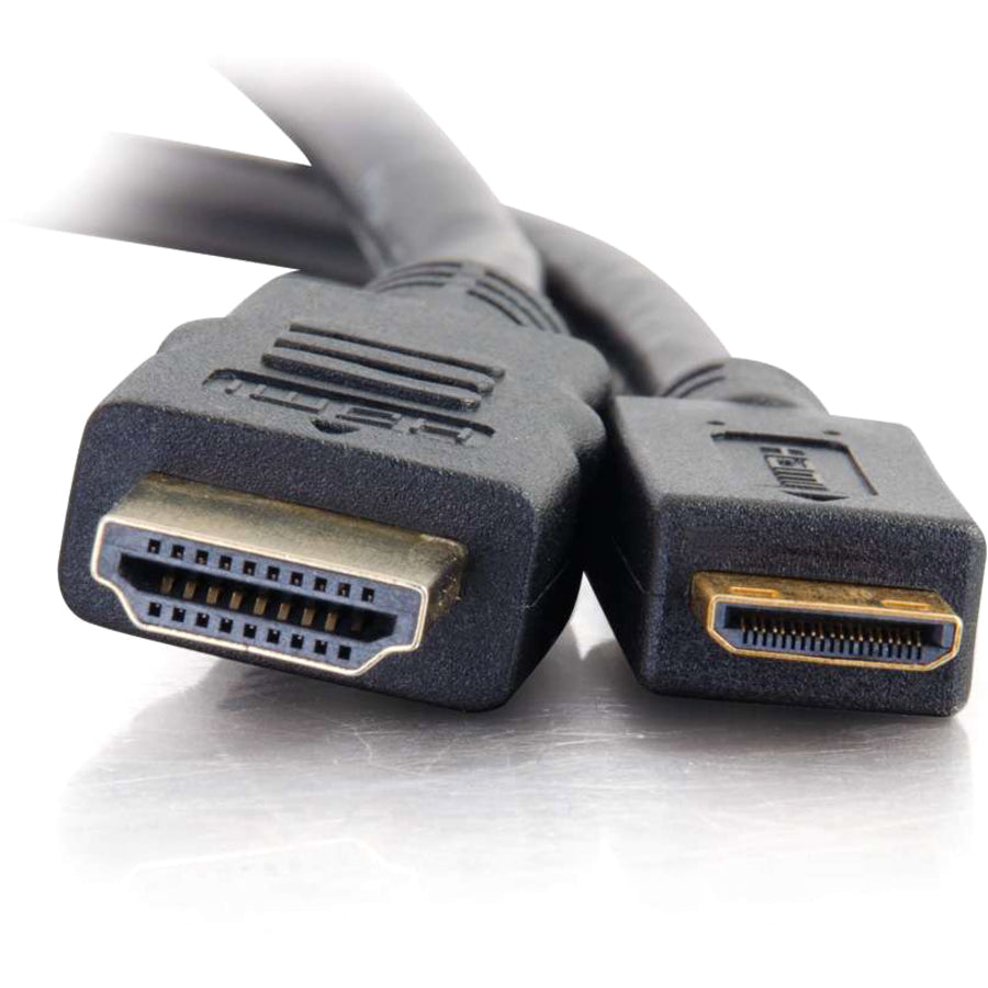 C2G 3ft 4K HDMI to HDMI Mini Cable with Ethernet - High Speed - 60Hz - M/M