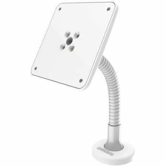 Tablet Kiosk Flexible Arm Mount - White