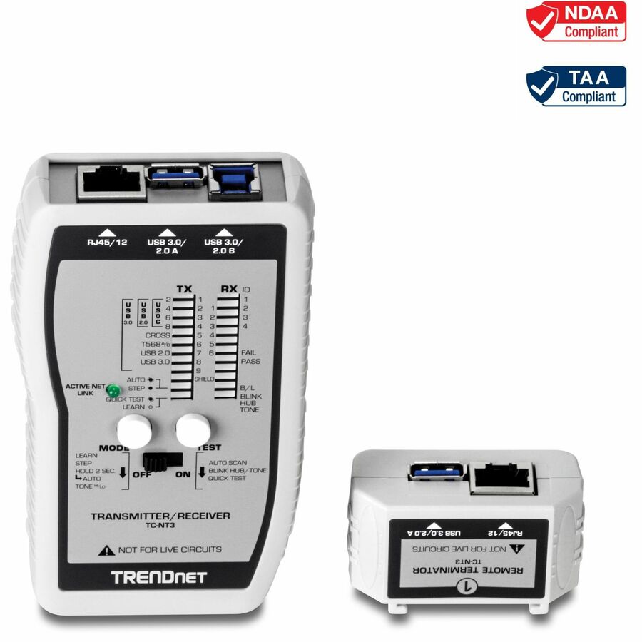 VDV AND USB CABLE TESTER       