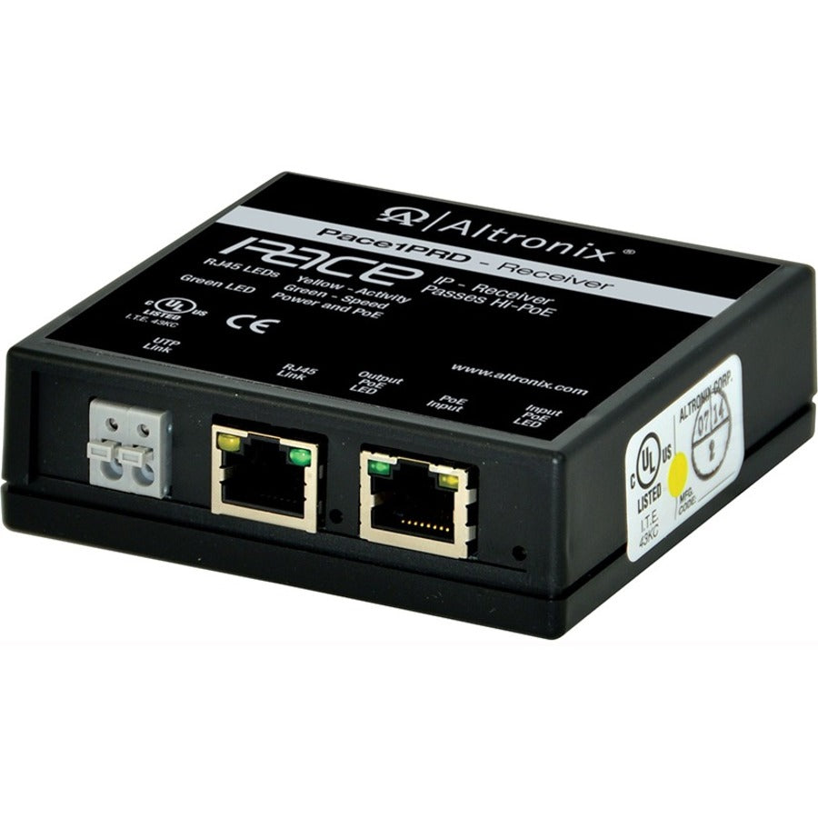 IP EXT RCVR POE/POE+/HI-POE USE