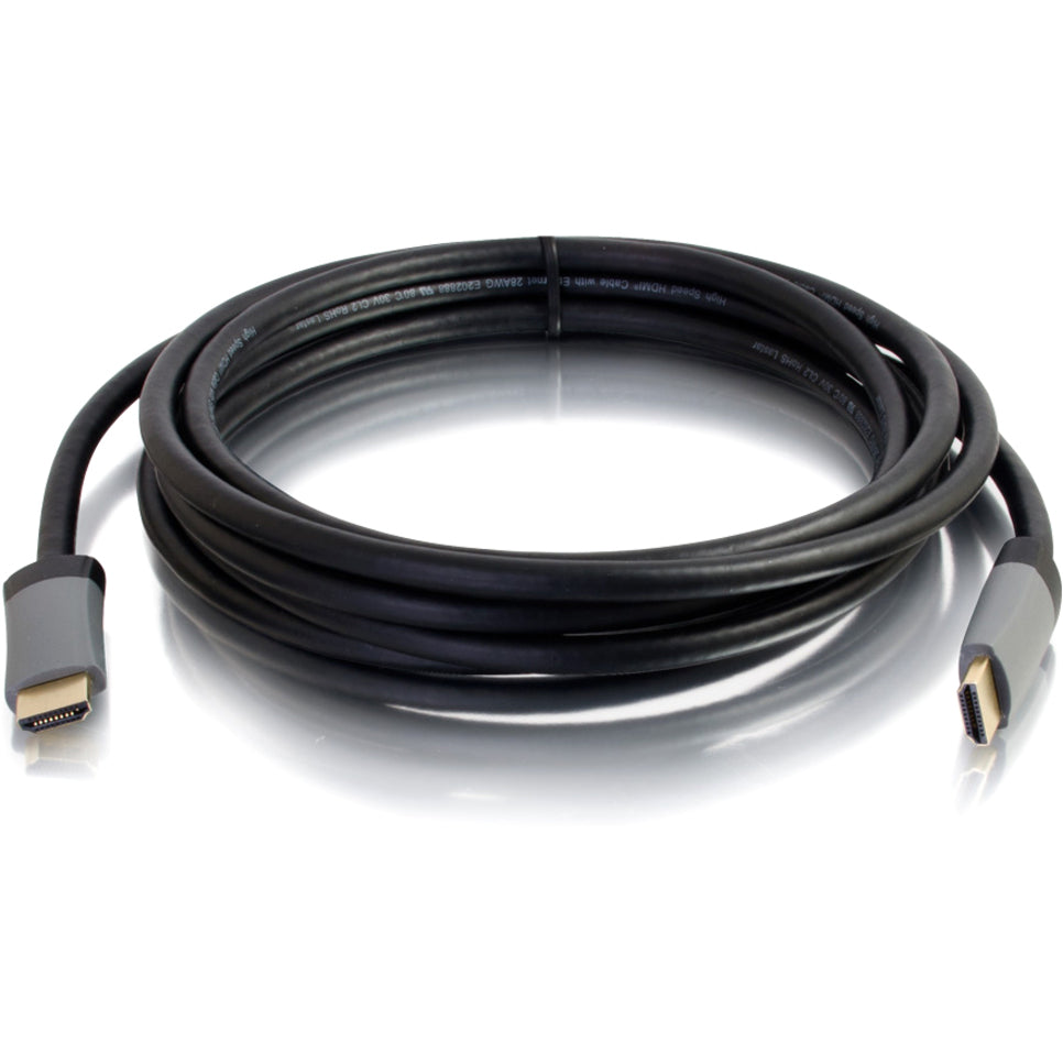 C2G 25ft 4K HDMI Cable with Ethernet - High Speed - In-Wall CL-2 Rated