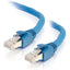 C2G 35ft Cat6 Shielded Ethernet Cable - Cat 6 Network Patch Cable - Blue