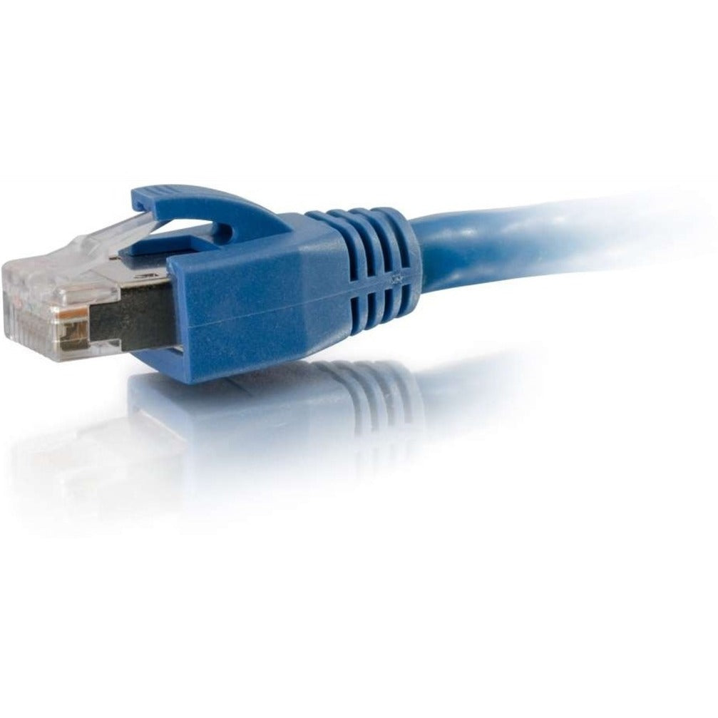 C2G 75ft Cat6 Ethernet Cable - Snagless Solid Shielded - Blue