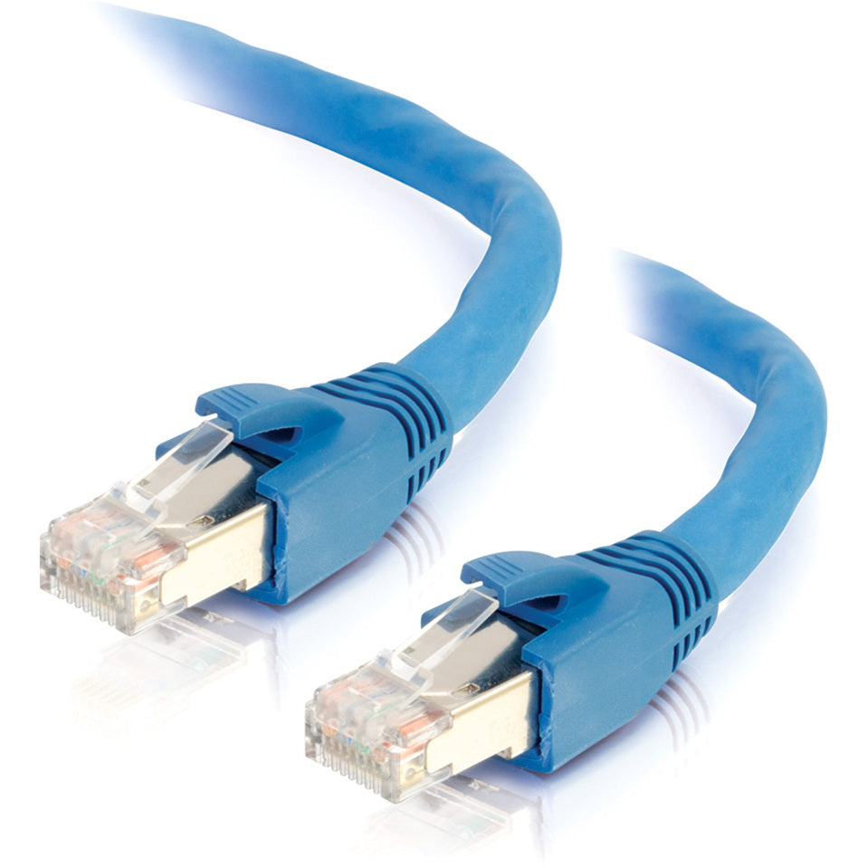 C2G 150ft Cat6 Shielded Ethernet Cable - Cat 6 Network Patch Cable - Blue