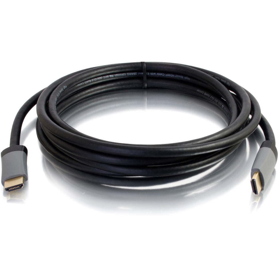 C2G 6ft 4K HDMI Cable with Ethernet - High Speed - In-Wall CL-2 Rated - M/M