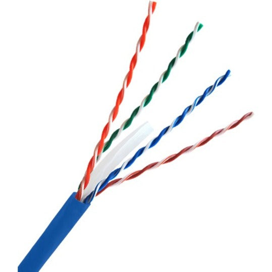 1000FT CAT6A SHIELDED BLUE     