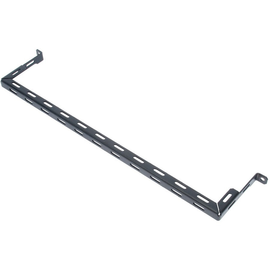 Rack Solutions Horizontal Offset Cable Tie Bar (4in Offset)