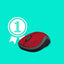 Logitech M185 Wireless Mouse 2.4GHz with USB Mini Receiver 12-Month Battery Life 1000 DPI Optical Tracking Ambidextrous Compatible with PC Mac Laptop (Red)