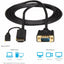 6FT HDMI TO VGA CABLE ADAPTER  