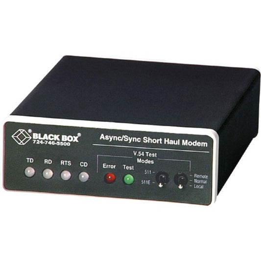 Black Box Async/Sync RS232 Extender over CATx - DB25 Female to RJ-45/Terminal Block