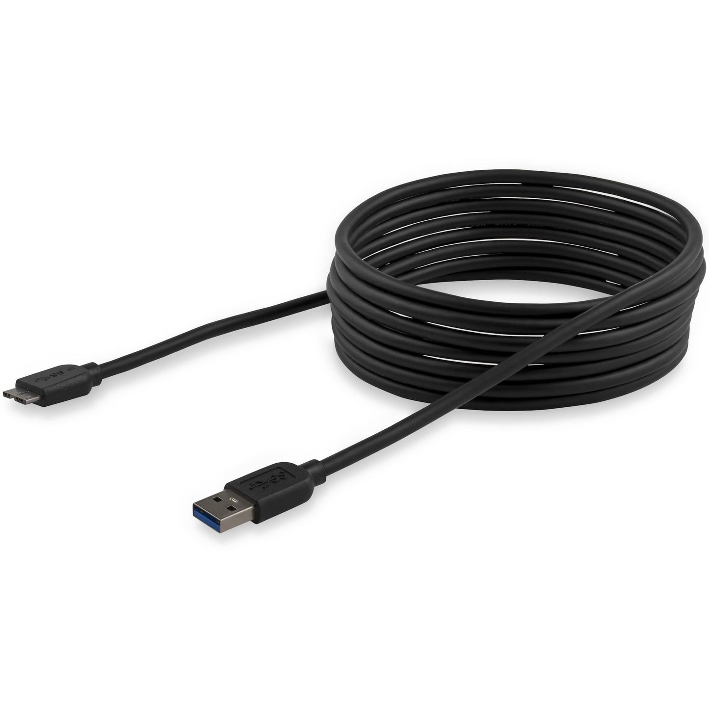 StarTech.com 3m (10ft) Slim SuperSpeed USB 3.0 (5Gbps) A to Micro B Cable - M/M