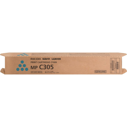 Ricoh Original Laser Toner Cartridge - Cyan - 1 Each