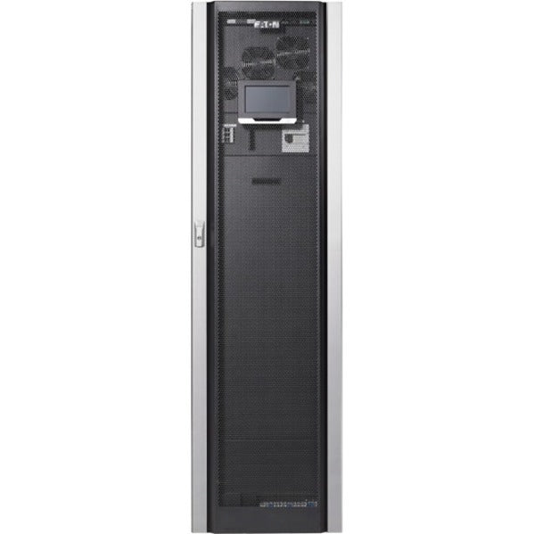 Eaton 93PM Series UPS Double-conversion Tower Floor Free standing model Black Nema 1 30000 30000 Up to 97% Up to 99% 480 VAC 480 VAC IEC 61000-4-5 Yes 1 Fixed connection 480 VAC +10% / -15% 50/60 Hz ? 0.99 Sine Wave 48