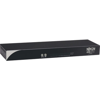 Tripp Lite NetCommander 16-Port Cat5 KVM Switch 1U Rack-Mount with PS2 to USB Input Adapter