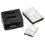 StarTech.com Dual-Bay USB 3.0 to SATA and IDE Hard Drive Docking Station 2.5/3.5