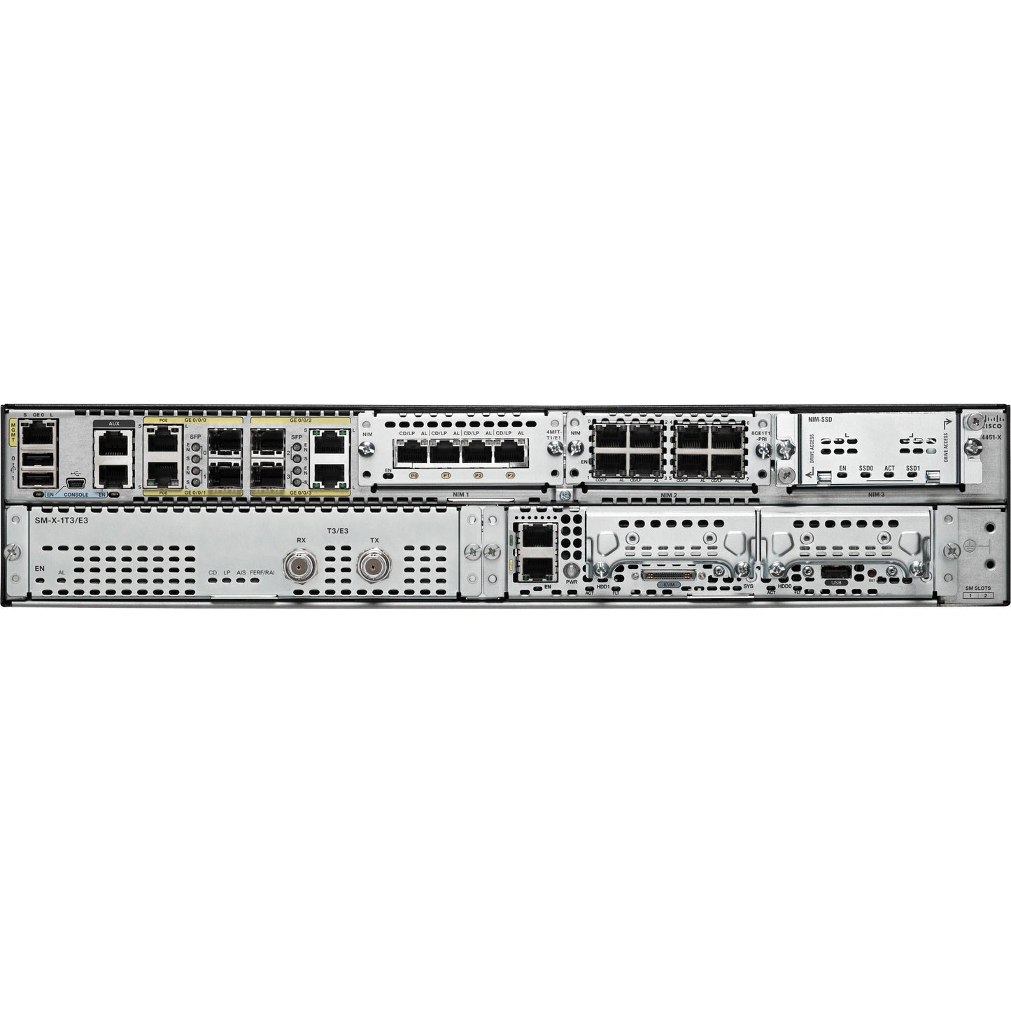 Cisco ONE ISR 4451 (4GE3NIM2SM8G FLASH4G DRAM IPB)