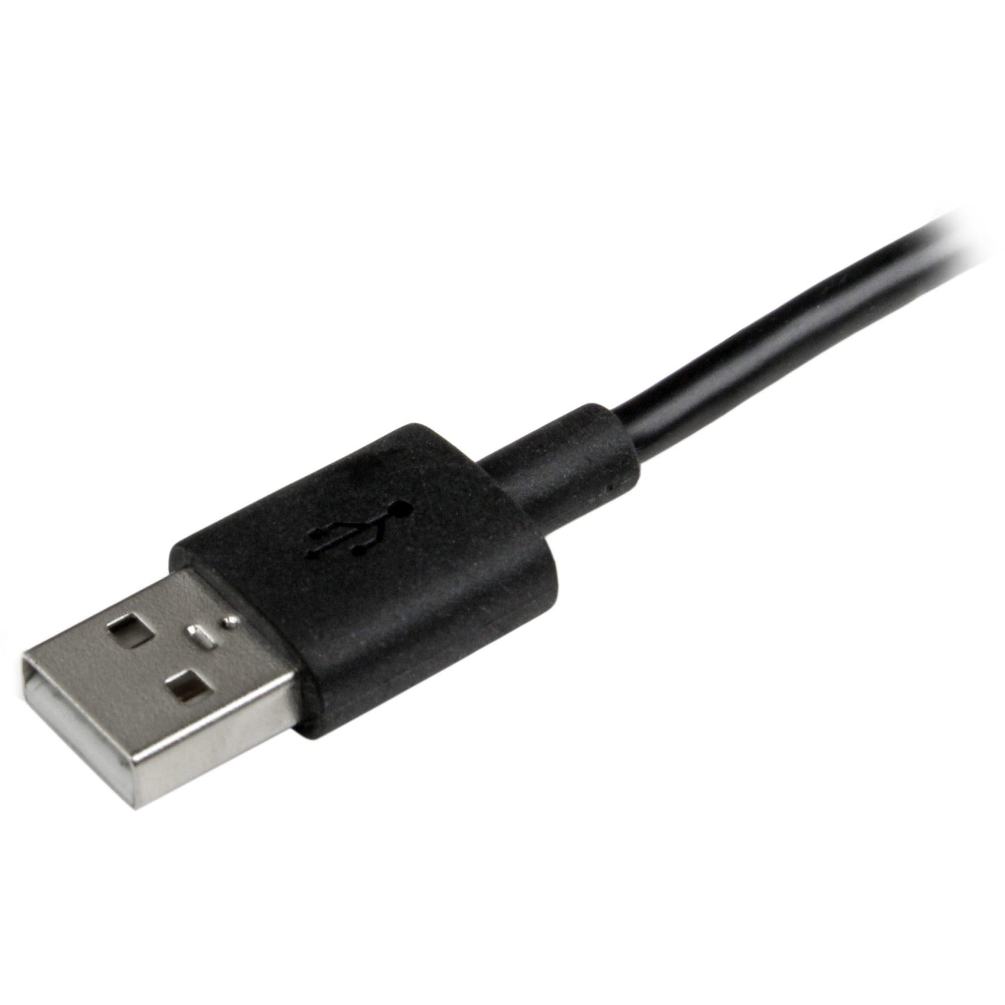 StarTech.com 1m (3 ft) Black Apple 8-pin Lightning Connector or Micro USB to USB Combo Cable for iPhone / iPod / iPad